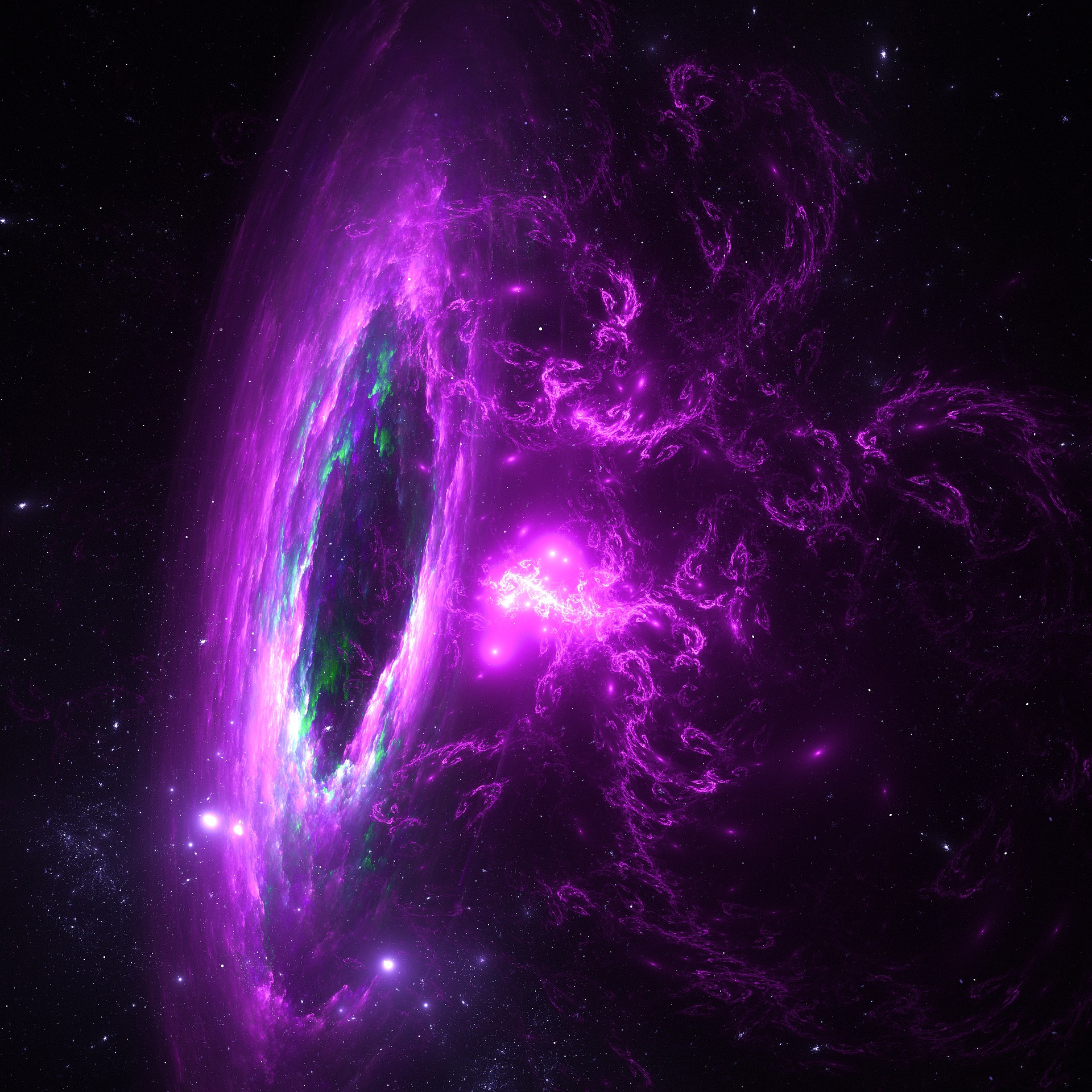 purple space